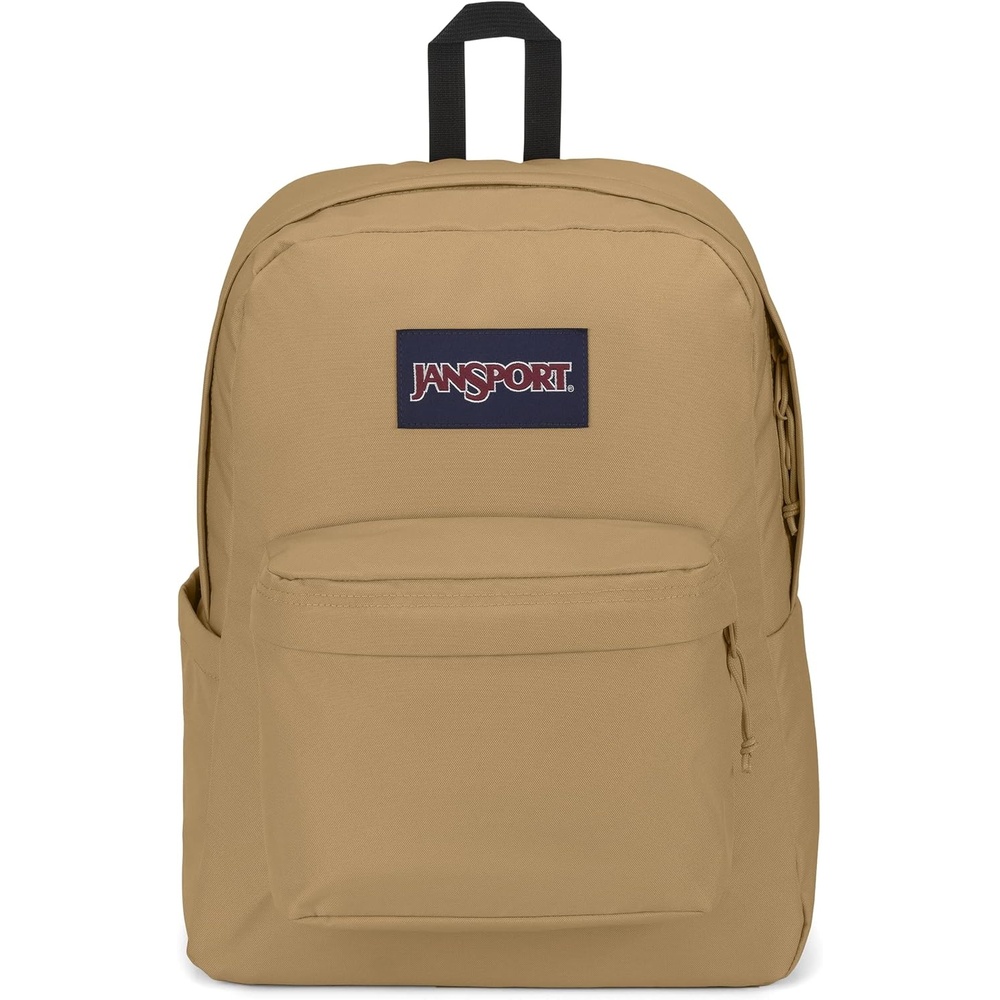 image:imageJanSport SuperBreak Plus Backpack with Padded 15inch Laptop Sleeve and Integrated Bottle Pocket Spacious and Durable Daypack for Work and Travel Army GreenCurry