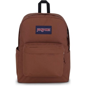 JanSport SuperBreak Plus Backpack with Padded 15-inch Laptop Sleeve and Integrated Bottle Pocket – Spacious and Durable Daypack for Work and Travel – Army Green(Basic Brown)
