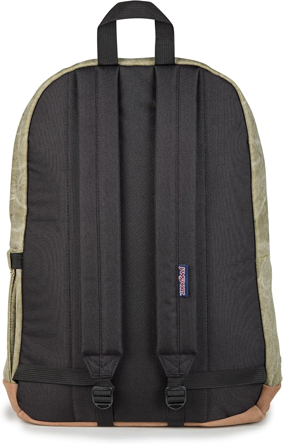 image:imageJanSport Right Pack Expressions Backpack Main Compartment 15inch Padded Laptop Compartment Side Water Bottle Pocket Utility Pocket with Zippered Rain Flap Denim Wash BlueAged Canvas GreenLt GreenBrown