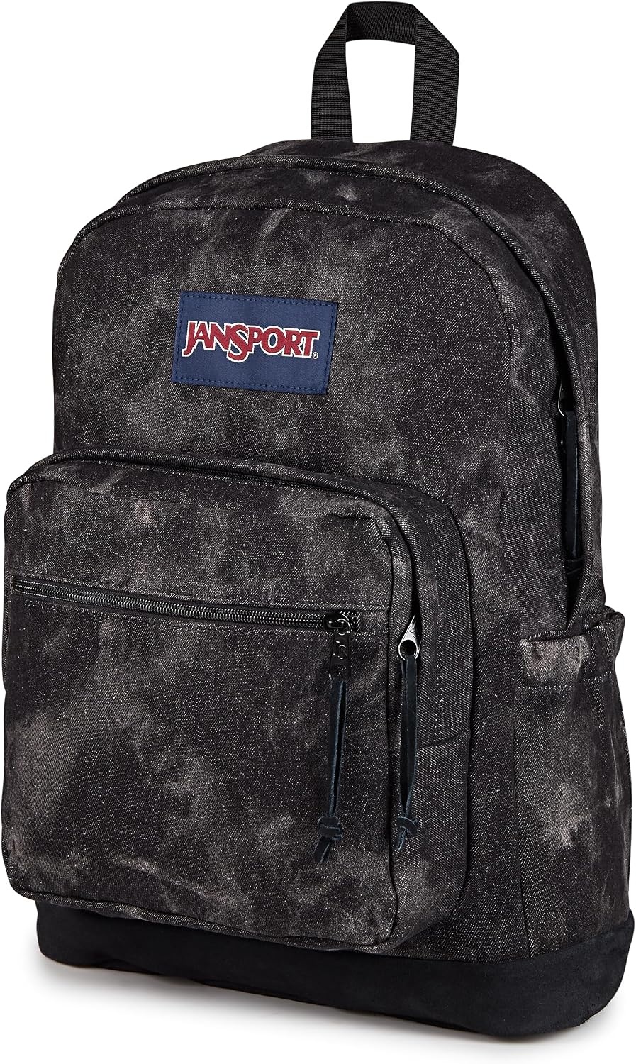 image:imageJanSport Right Pack Expressions Backpack Main Compartment 15inch Padded Laptop Compartment Side Water Bottle Pocket Utility Pocket with Zippered Rain Flap Denim Wash BlueDenim Wash Black