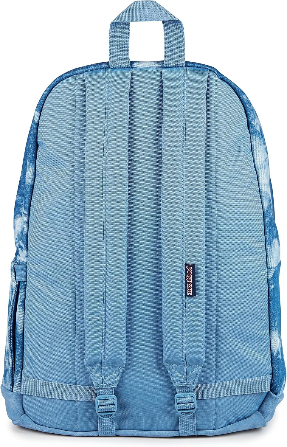 image:imageJanSport Right Pack Expressions Backpack Main Compartment 15inch Padded Laptop Compartment Side Water Bottle Pocket Utility Pocket with Zippered Rain Flap Denim Wash BlueDenim Wash Blue