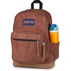 JanSport Right Pack Expressions Backpack – Main Compartment, 15-inch Padded Laptop Compartment, Side Water Bottle Pocket, Utility Pocket with Zippered Rain Flap, Denim Wash Blue(Aged Canvas Brown/Lt Brn/Dk Brown)