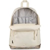 JanSport Right Pack Expressions Backpack – Main Compartment, 15-inch Padded Laptop Compartment, Side Water Bottle Pocket, Utility Pocket with Zippered Rain Flap, Denim Wash Blue(Bog Glam Suede Moon Flower/Brown)