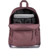 JanSport Right Pack Expressions Backpack – Main Compartment, 15-inch Padded Laptop Compartment, Side Water Bottle Pocket, Utility Pocket with Zippered Rain Flap, Denim Wash Blue(Bog Glam Suede Mahogany Haze/Brn/Pink)