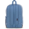 JanSport Right Pack Expressions Backpack – Main Compartment, 15-inch Padded Laptop Compartment, Side Water Bottle Pocket, Utility Pocket with Zippered Rain Flap, Denim Wash Blue(Embossed Hearts Blue)