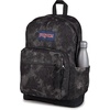 JanSport Right Pack Expressions Backpack – Main Compartment, 15-inch Padded Laptop Compartment, Side Water Bottle Pocket, Utility Pocket with Zippered Rain Flap, Denim Wash Blue(Denim Wash Black)
