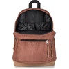 JanSport Right Pack Expressions Backpack – Main Compartment, 15-inch Padded Laptop Compartment, Side Water Bottle Pocket, Utility Pocket with Zippered Rain Flap, Denim Wash Blue(Aged Canvas Brown/Lt Brn/Dk Brown)