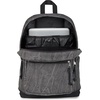 JanSport Right Pack Expressions Backpack – Main Compartment, 15-inch Padded Laptop Compartment, Side Water Bottle Pocket, Utility Pocket with Zippered Rain Flap, Denim Wash Blue(Aged Canvas Black/Oxford/Black)