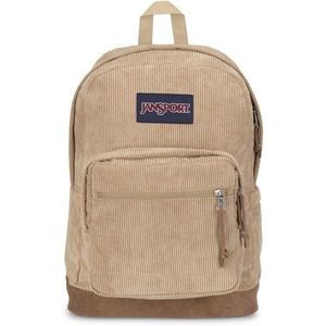 JanSport Right Pack Expressions Backpack – Main Compartment, 15-inch Padded Laptop Compartment, Side Water Bottle Pocket, Utility Pocket with Zippered Rain Flap, Denim Wash Blue(Curry Corduroy)