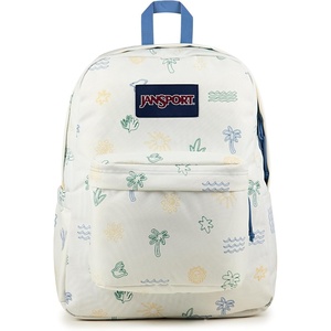 JanSport SuperBreak Plus Backpack with Padded 15-inch Laptop Sleeve and Integrated Bottle Pocket – Spacious and Durable Daypack for Work and Travel – Sunny Sketches