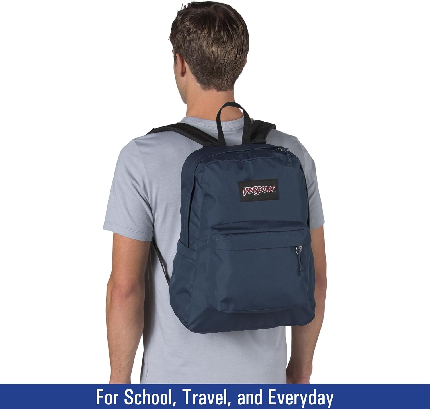image:imageJanSport NCAA Officially Licensed Backpack Michigan Wolverines Superbreak Plus with Padded 15 Laptop Sleeve Spacious Computer Bag for Men amp Women Durable Daypack with Bottle Pocket NavyGeorgia Tech Yellow Jackets