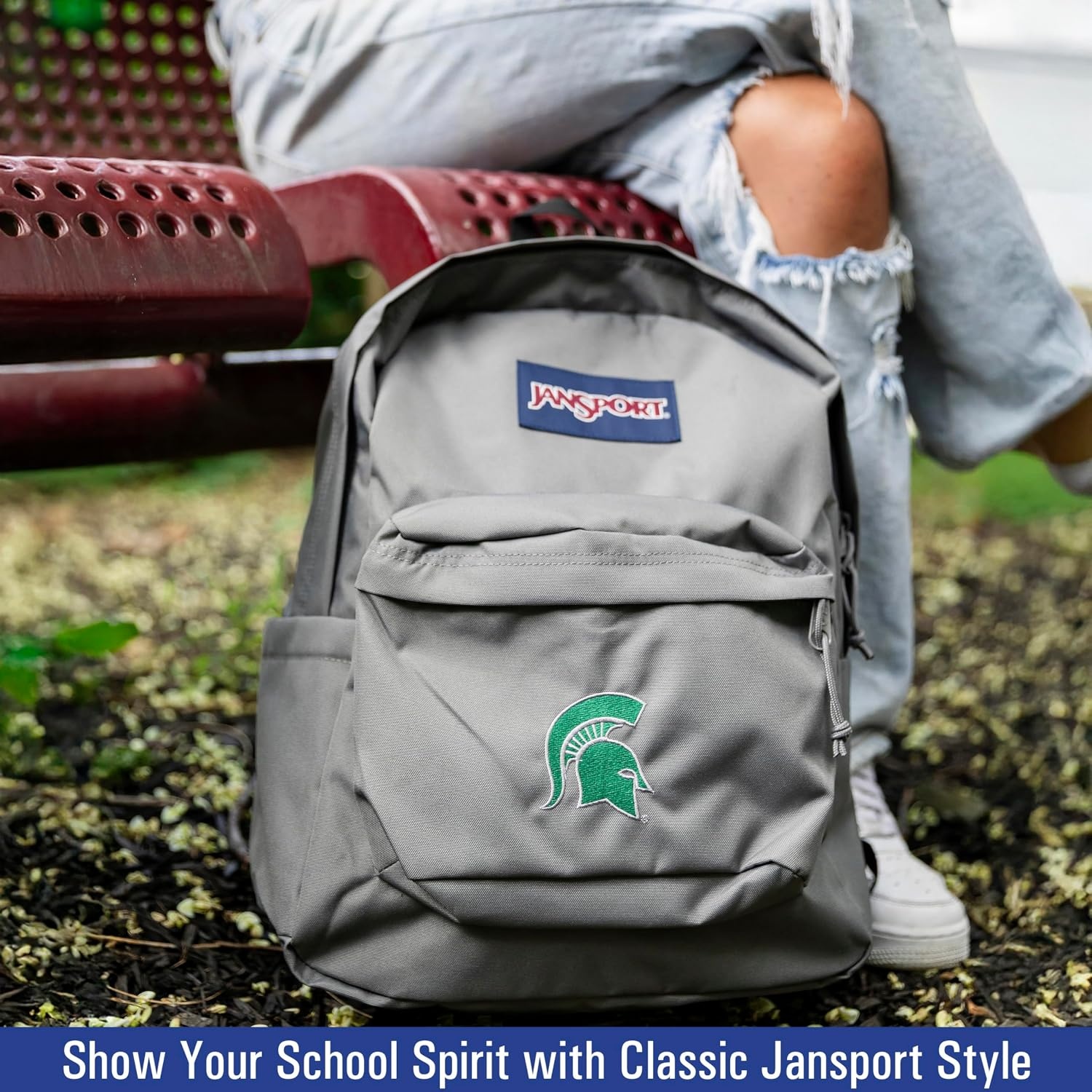 image:imageJanSport NCAA Officially Licensed Backpack Michigan Wolverines Superbreak Plus with Padded 15 Laptop Sleeve Spacious Computer Bag for Men amp Women Durable Daypack with Bottle Pocket NavyTexas Tech Red Raiders