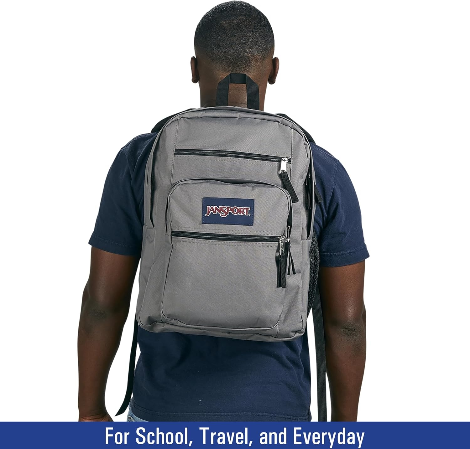 image:imageJanSport NCAA Officially Licensed Backpack Ohio State Buckeyes Big Student with Padded 15Inch Laptop Sleeve 2 Compartment Computer Bag with Bottle Pocket amp Haul Handle Book Rucksack Red TapeTeam Color