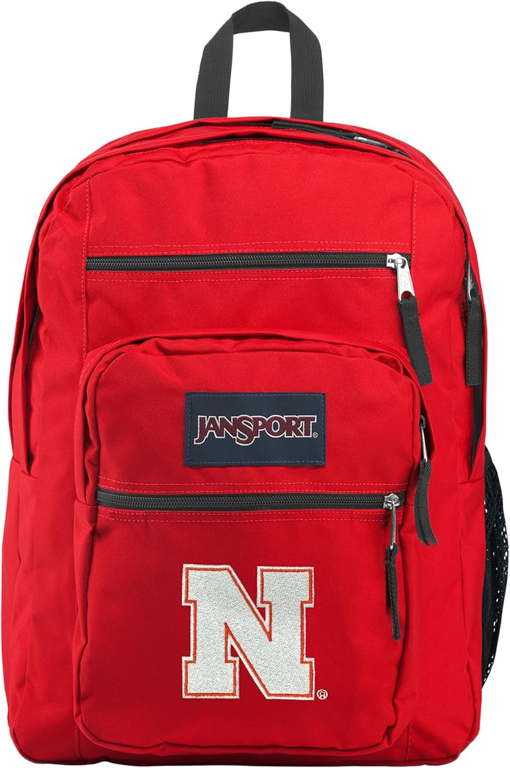 image:imageJanSport NCAA Officially Licensed Backpack Ohio State Buckeyes Big Student with Padded 15Inch Laptop Sleeve 2 Compartment Computer Bag with Bottle Pocket amp Haul Handle Book Rucksack Red TapeTeam Color