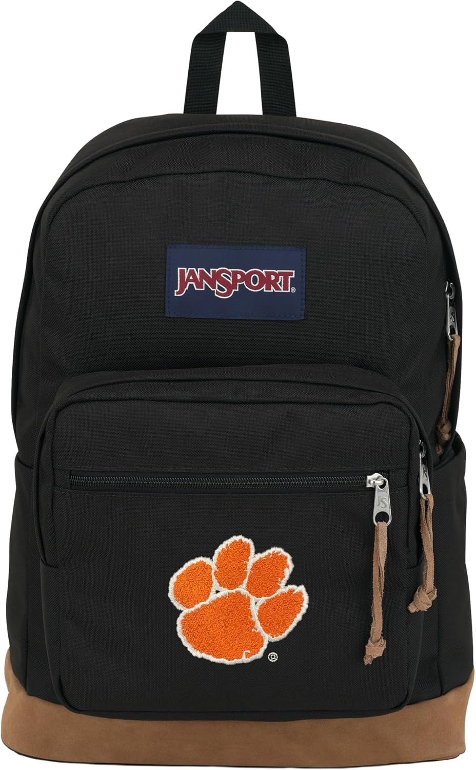 image:imageJanSport NCAA Officially Licensed Backpack Tennessee Volunteers Right Pack with Padded 15Inch Laptop Sleeve Spacious Computer Bag Durable Daypack with Bottle Pocket amp Haul Handle BlackTeam Color
