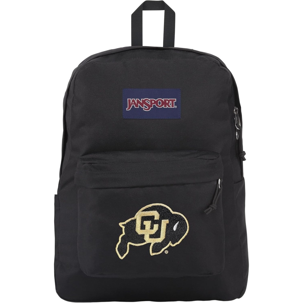image:imageJanSport NCAA Officially Licensed Backpack Michigan Wolverines Superbreak Plus with Padded 15 Laptop Sleeve Spacious Computer Bag for Men amp Women Durable Daypack with Bottle Pocket NavyColorado Buffaloes