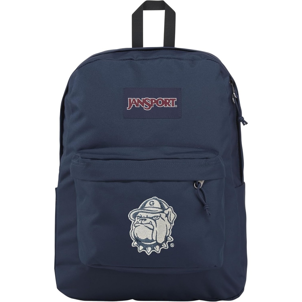 image:imageJanSport NCAA Officially Licensed Backpack Michigan Wolverines Superbreak Plus with Padded 15 Laptop Sleeve Spacious Computer Bag for Men amp Women Durable Daypack with Bottle Pocket NavyGeorgetown Hoyas
