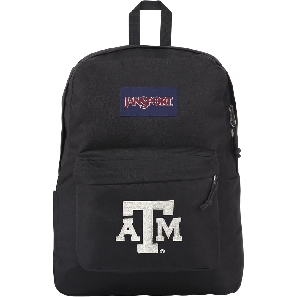 image:imageJanSport NCAA Officially Licensed Backpack Michigan Wolverines Superbreak Plus with Padded 15 Laptop Sleeve Spacious Computer Bag for Men amp Women Durable Daypack with Bottle Pocket NavyTexas AM Aggies