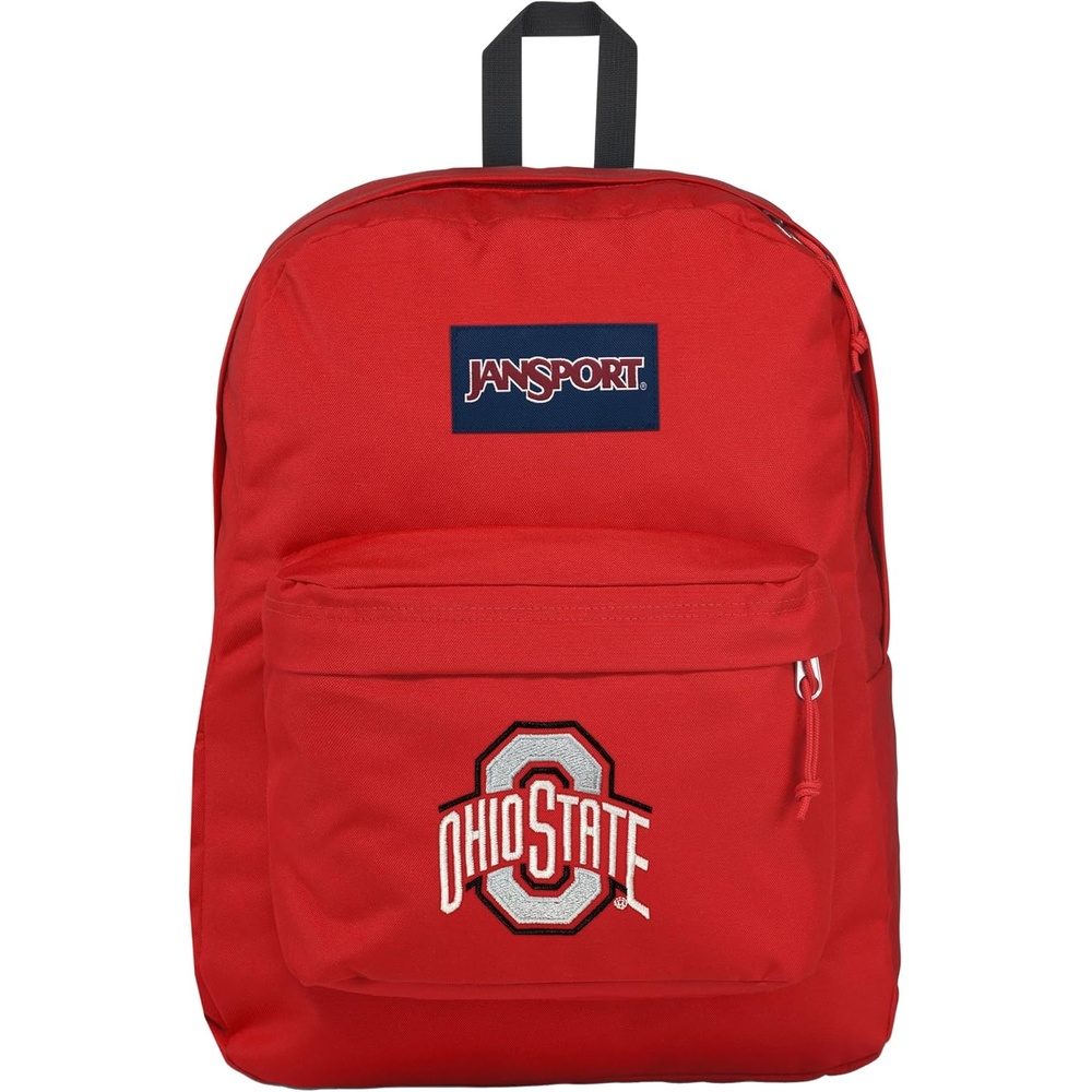 image:imageJanSport NCAA Officially Licensed Backpack Michigan Wolverines Superbreak Plus with Padded 15 Laptop Sleeve Spacious Computer Bag for Men amp Women Durable Daypack with Bottle Pocket NavyOhio State Buckeyes