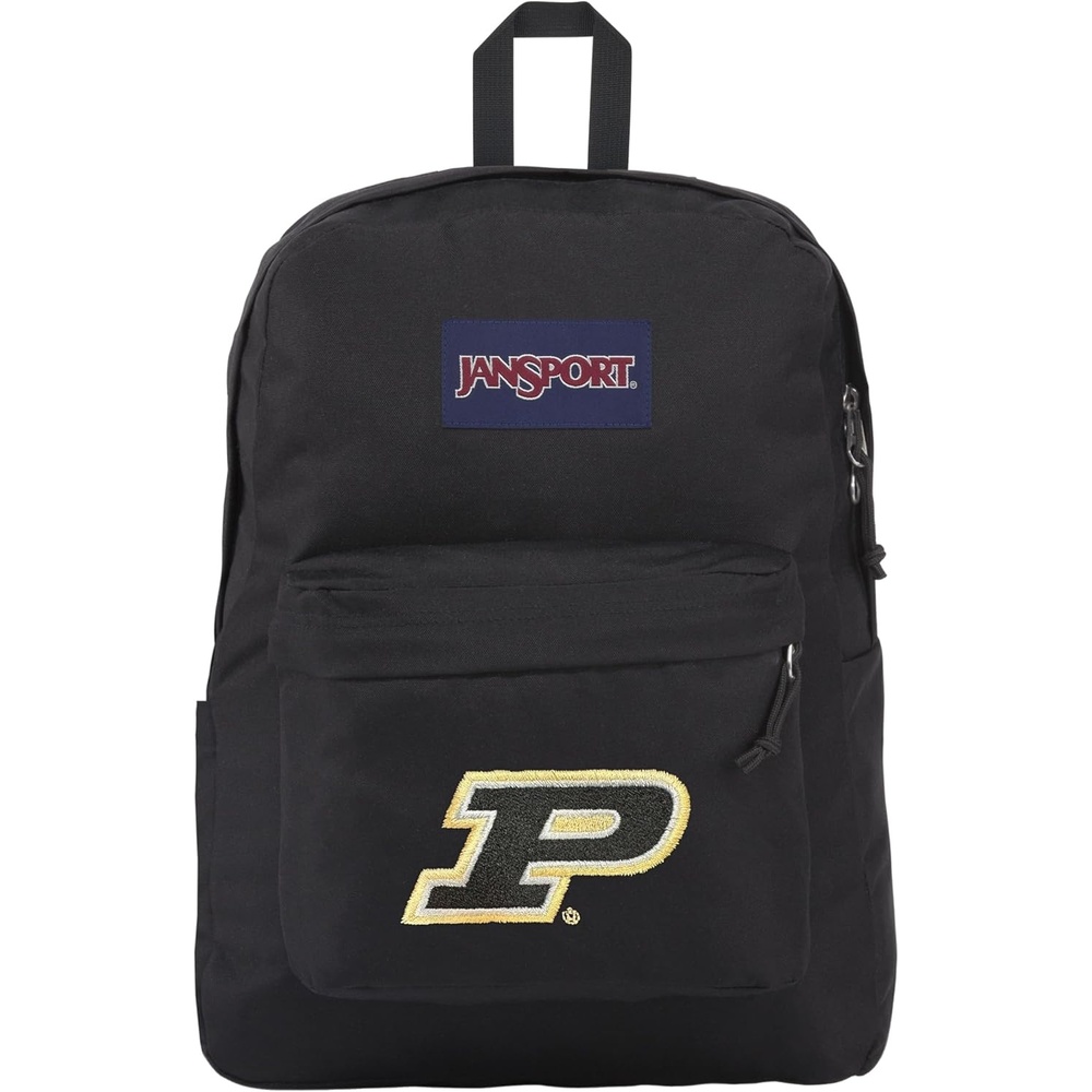 image:imageJanSport NCAA Officially Licensed Backpack Michigan Wolverines Superbreak Plus with Padded 15 Laptop Sleeve Spacious Computer Bag for Men amp Women Durable Daypack with Bottle Pocket NavyPurdue Boilermakers
