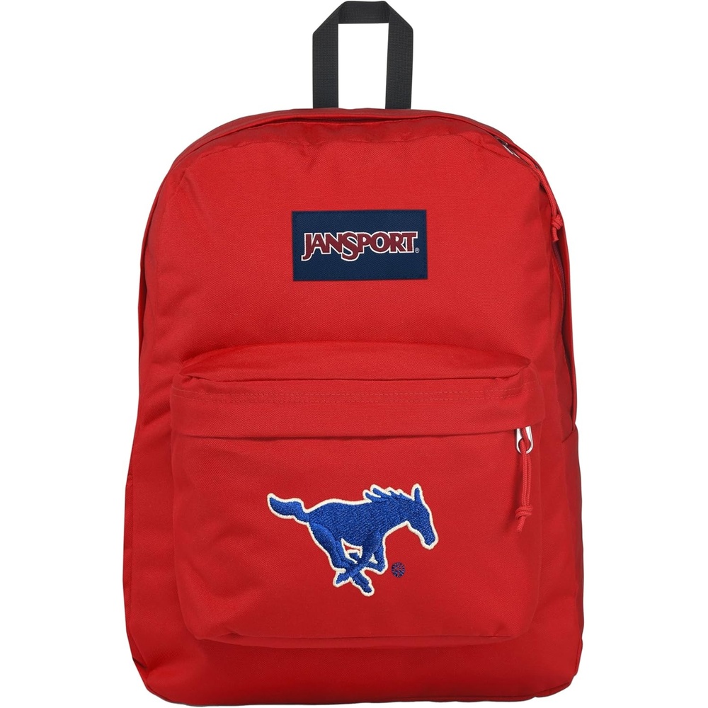 image:imageJanSport NCAA Officially Licensed Backpack Michigan Wolverines Superbreak Plus with Padded 15 Laptop Sleeve Spacious Computer Bag for Men amp Women Durable Daypack with Bottle Pocket NavySMU Mustangs