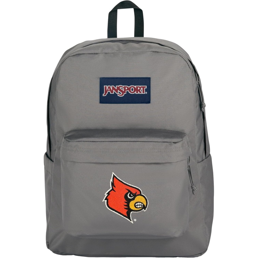 image:imageJanSport NCAA Officially Licensed Backpack Michigan Wolverines Superbreak Plus with Padded 15 Laptop Sleeve Spacious Computer Bag for Men amp Women Durable Daypack with Bottle Pocket NavyLouisville Cardinals