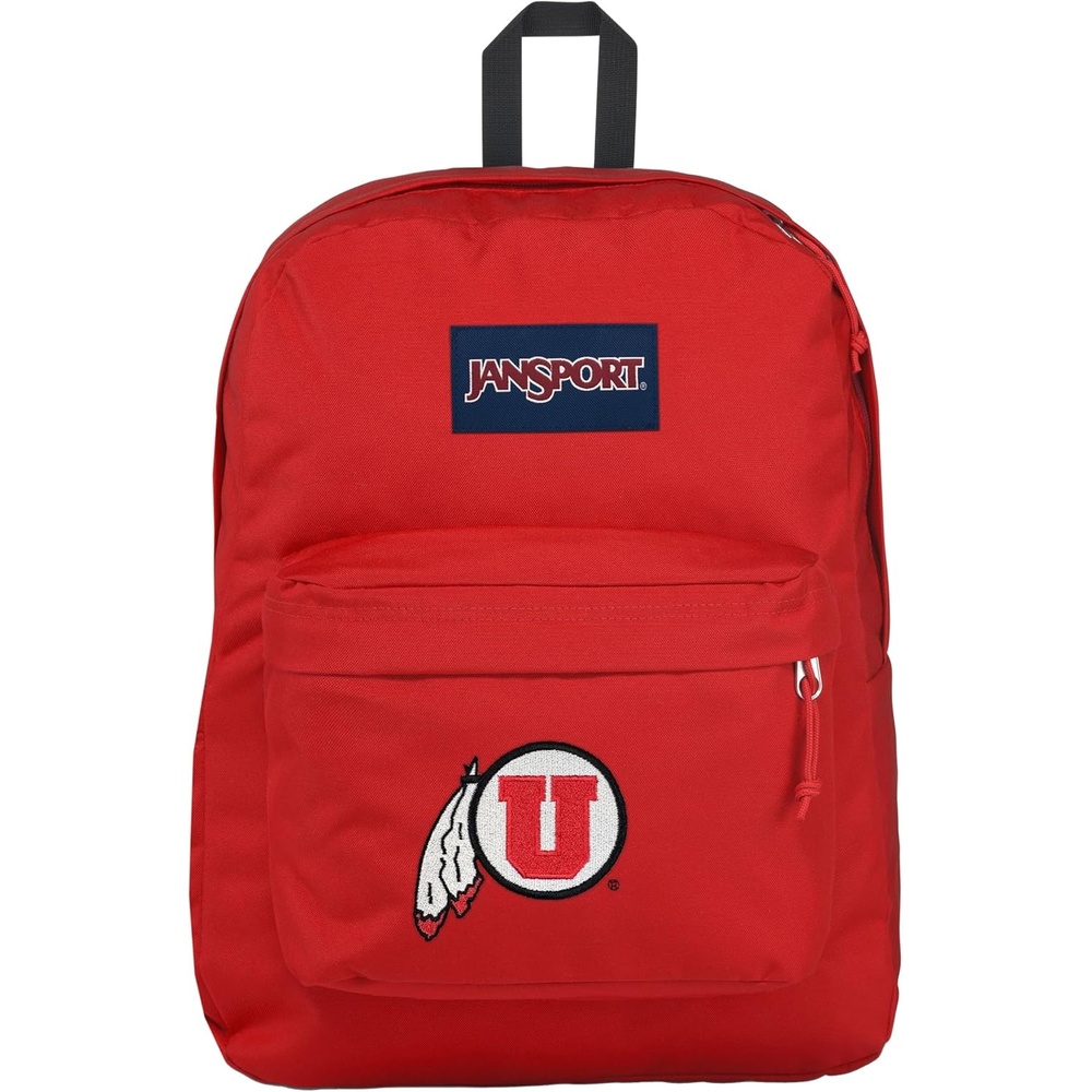 image:imageJanSport NCAA Officially Licensed Backpack Michigan Wolverines Superbreak Plus with Padded 15 Laptop Sleeve Spacious Computer Bag for Men amp Women Durable Daypack with Bottle Pocket NavyUtah Utes