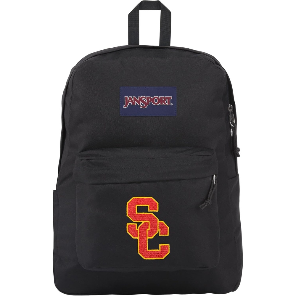 image:imageJanSport NCAA Officially Licensed Backpack Michigan Wolverines Superbreak Plus with Padded 15 Laptop Sleeve Spacious Computer Bag for Men amp Women Durable Daypack with Bottle Pocket NavyUSC Trojans