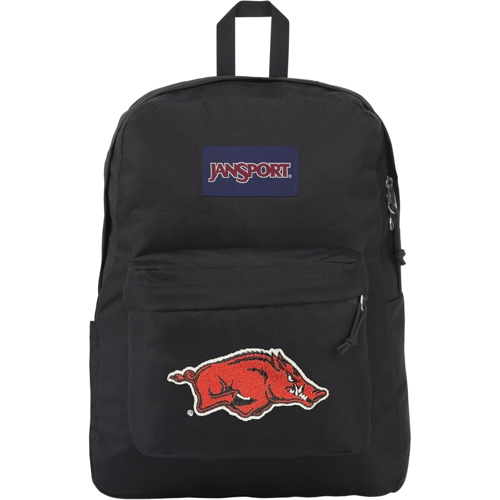 image:imageJanSport NCAA Officially Licensed Backpack Michigan Wolverines Superbreak Plus with Padded 15 Laptop Sleeve Spacious Computer Bag for Men amp Women Durable Daypack with Bottle Pocket NavyArkansas Razorbacks