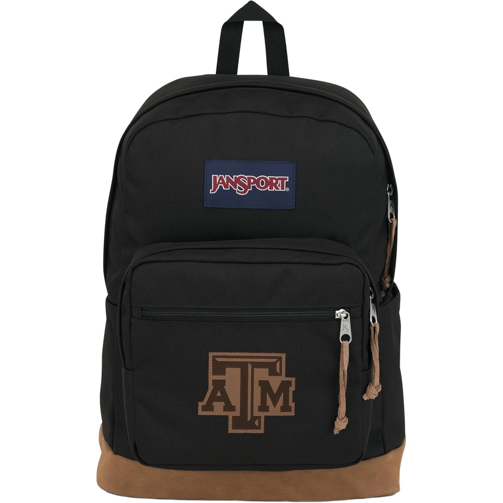 image:imageJanSport NCAA Officially Licensed Backpack Tennessee Volunteers Right Pack with Padded 15Inch Laptop Sleeve Spacious Computer Bag Durable Daypack with Bottle Pocket amp Haul Handle BlackTeam Color