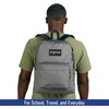 JanSport NCAA Officially Licensed Backpack, Michigan Wolverines, Superbreak Plus with Padded 15” Laptop Sleeve, Spacious Computer Bag for Men & Women, Durable Daypack with Bottle Pocket, Navy(Florida Gators)