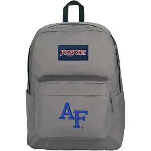 JanSport NCAA Officially Licensed Backpack, Michigan Wolverines, Superbreak Plus with Padded 15” Laptop Sleeve, Spacious Computer Bag for Men & Women, Durable Daypack with Bottle Pocket, Navy(Air Force Falcons)