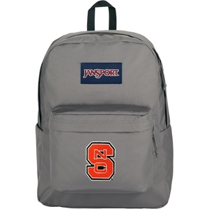 JanSport NCAA Officially Licensed Backpack, Michigan Wolverines, Superbreak Plus with Padded 15” Laptop Sleeve, Spacious Computer Bag for Men & Women, Durable Daypack with Bottle Pocket, Navy(North Carolina State Wolfpack)