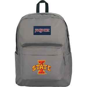 JanSport NCAA Officially Licensed Backpack, Michigan Wolverines, Superbreak Plus with Padded 15” Laptop Sleeve, Spacious Computer Bag for Men & Women, Durable Daypack with Bottle Pocket, Navy(Iowa State Cyclones)