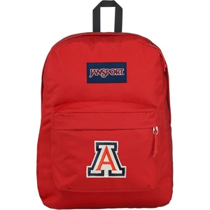 JanSport NCAA Officially Licensed Backpack, Michigan Wolverines, Superbreak Plus with Padded 15” Laptop Sleeve, Spacious Computer Bag for Men & Women, Durable Daypack with Bottle Pocket, Navy(Arizona Wildcats)