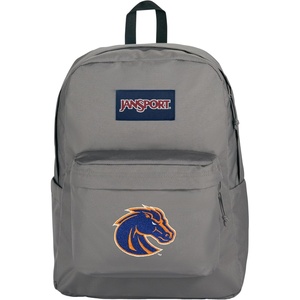 JanSport NCAA Officially Licensed Backpack, Michigan Wolverines, Superbreak Plus with Padded 15” Laptop Sleeve, Spacious Computer Bag for Men & Women, Durable Daypack with Bottle Pocket, Navy(Boise State Broncos)
