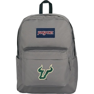 JanSport NCAA Officially Licensed Backpack, Michigan Wolverines, Superbreak Plus with Padded 15” Laptop Sleeve, Spacious Computer Bag for Men & Women, Durable Daypack with Bottle Pocket, Navy(South Florida Bulls)
